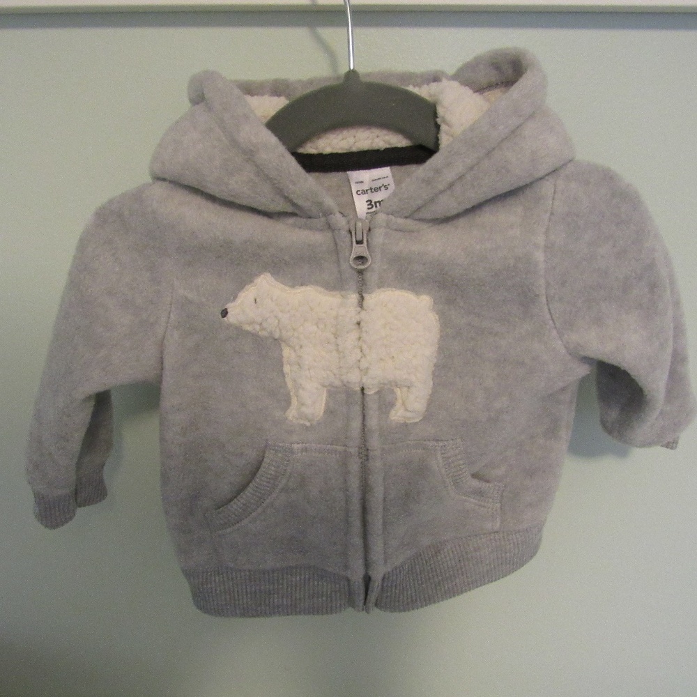 3 piece set with hooded jacket